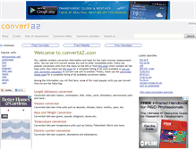 Tablet Screenshot of convertaz.com
